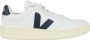 Veja Geperforeerde leren sneakers wit blauw White Heren - Thumbnail 1