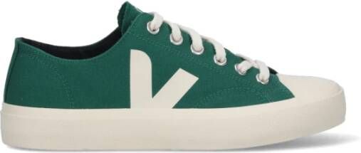 Veja Canvas Low-Top Sneakers Poker Pierre Green Heren