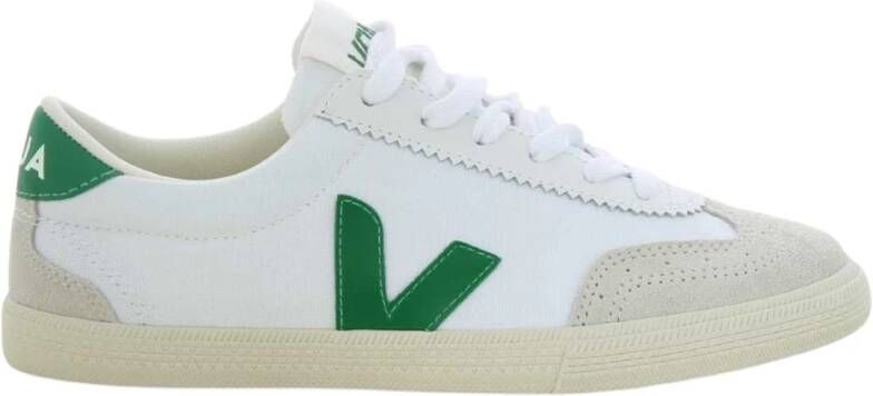 Veja Groene Volley Damesschoenen White Dames