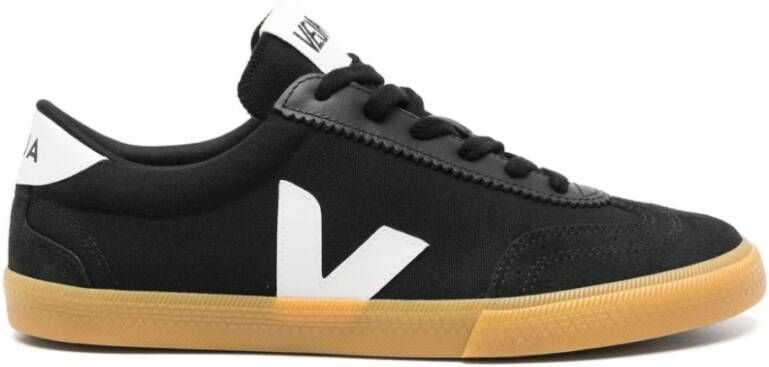 Veja Zwart Wit Natuurlijk Volley Sneakers Multicolor Dames