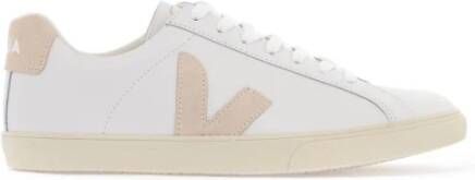 Veja Klassieke Leren Sneaker White Dames