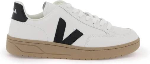 Veja Klassieke Leren V-12 Sneakers White Dames