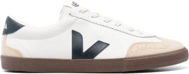 Veja Korrelige textuur color block sneakers White Heren