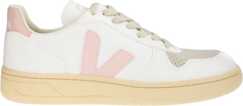 Veja Lage Logo Patch Sneakers White Dames