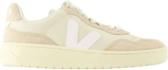 Veja Leather sneakers Beige Dames