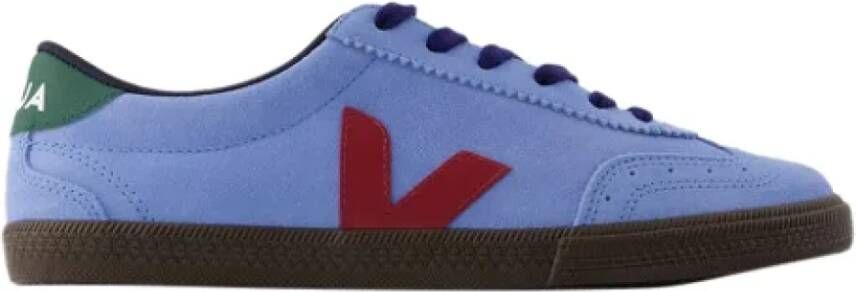 Veja Leather sneakers Blue Dames