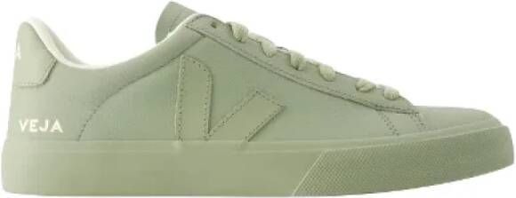 Veja Leather sneakers Green Dames