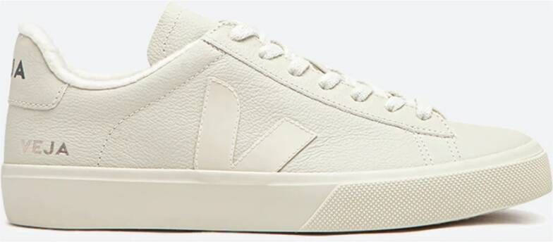 Veja leren sneaker Beige Dames