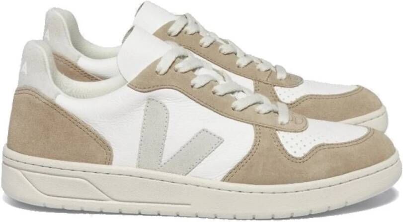 Veja Leren Sneaker Beige Dames