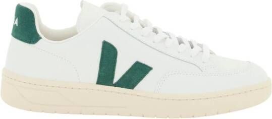 Veja Leren sneakers met V-monogrammen White Heren