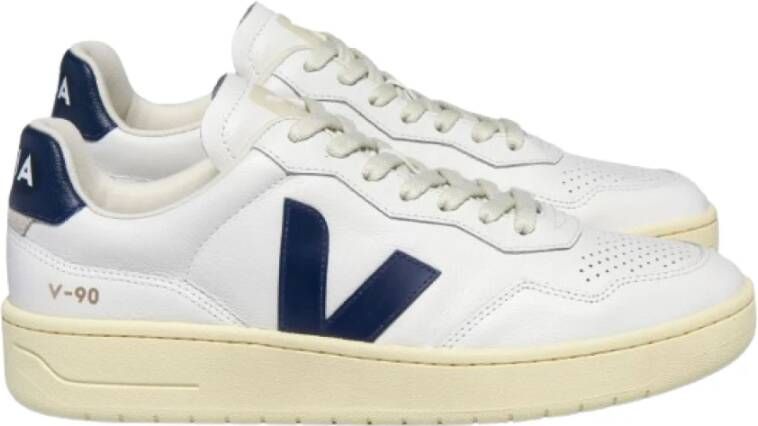 Veja leren sneakers White Heren