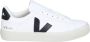 Veja Leren Sneakers Zwart Wit White Dames - Thumbnail 1