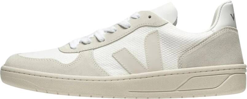 Veja Mesh Pierre Sneakers Wit Heren