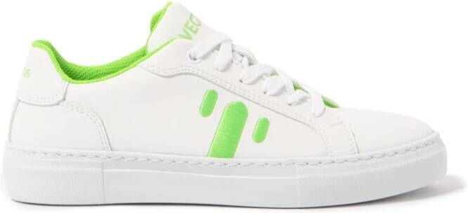 Veja Neon Green Takla Sneakers Vrouw White Dames