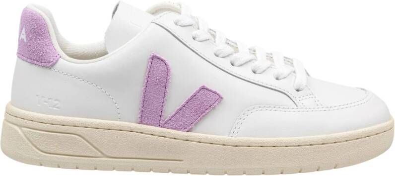 Veja Orchidee Wit Leren Sneakers White Dames