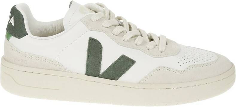 Veja Platte Schoenen v90 White Heren