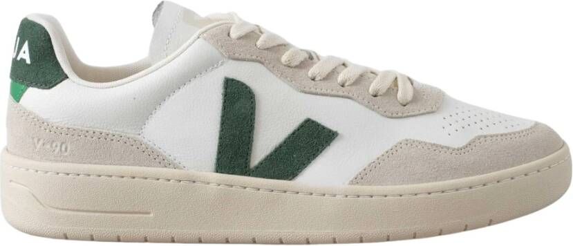 Veja Retro Leren Sneakers White Heren