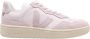 Veja Witte Leren Sneakers Stijlvol Comfort Purple Dames - Thumbnail 8