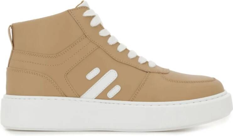 Veja Sand High-Top Vegan Sneakers Beige Dames