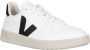 Veja V-10 den Patch Logo Geperforeerde Details Rubberen Zool White - Thumbnail 2