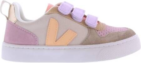 Veja Small V-10 Suede Beige Unisex