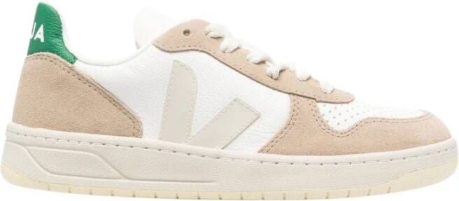 Veja Low-Top Sneakers Extra-White Sahara Emeraude Beige Dames