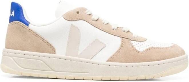 Veja Witte lage sneakers met VLogo Signature Wit Heren