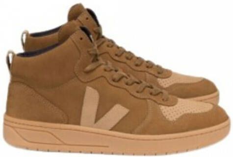 Veja Premium Nubuck Leren Herensneakers Bruin Heren