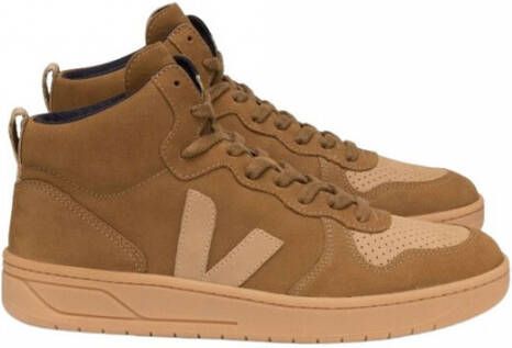 Veja Premium Nubuck Leren Herensneakers Bruin Heren