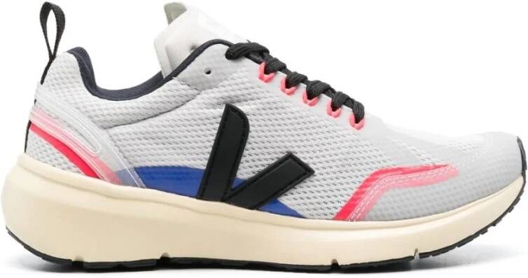 Veja Ademende mesh-sneakers voor vrouwen Grijs Dames