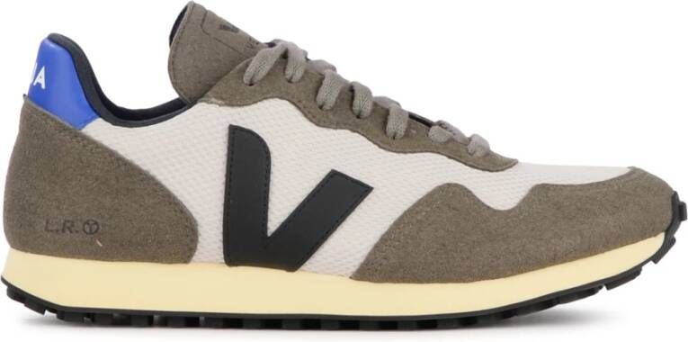 Veja Sneaker Sdu in alveomesh en vegan suède wit en grijs Gray Heren