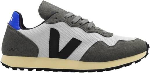 Veja Sneaker Sdu in alveomesh en vegan suède wit en grijs Gray Heren