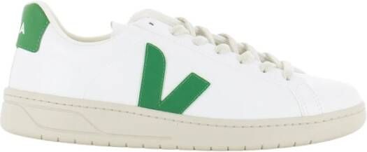 Veja Witte Emeraud Sneakers Synthetisch leer Top veters White