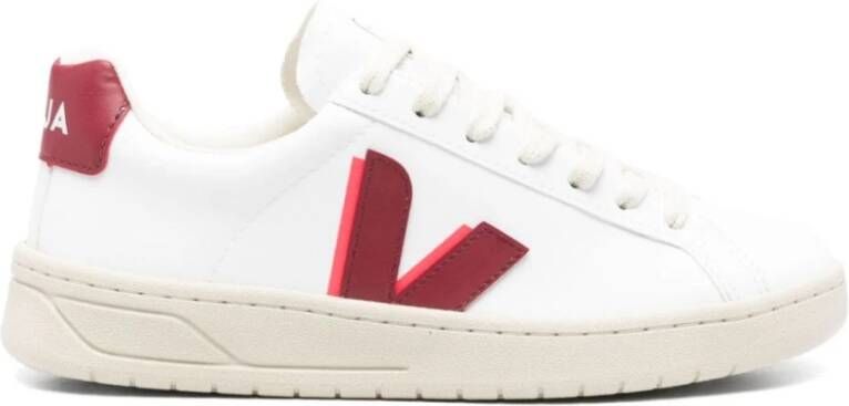 Veja Witte Katoenen Sneakers met Amazon Rubber Zool White Unisex