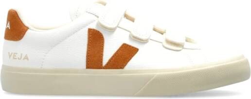 Veja Sneakers Recife Logo Leer White Heren