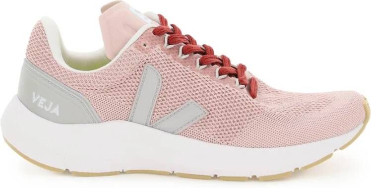 Veja Gerecyclede Polyester Gymschoenen Roze Dames