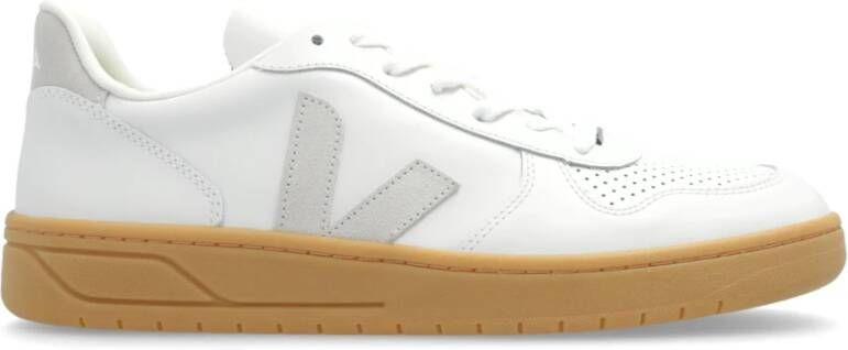 Veja Sneakers V-10 Leer White Heren