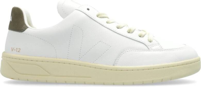 Veja Sneakers V-12 Stitch O.t. Leather White Heren