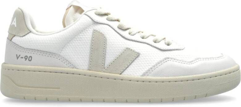 Veja Sneakers 'V-90 B-Mesh' White Dames