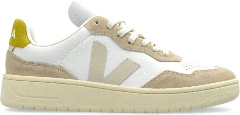 Veja Sneakers V-90 Beige Dames