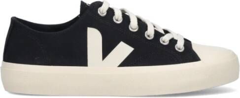 VEJA Wata II Low Canvas | Black Pierre Zwart Canvas Lage sneakers Unisex