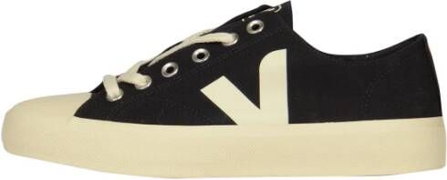 VEJA Wata II Low Canvas | Black Pierre Zwart Canvas Lage sneakers Unisex