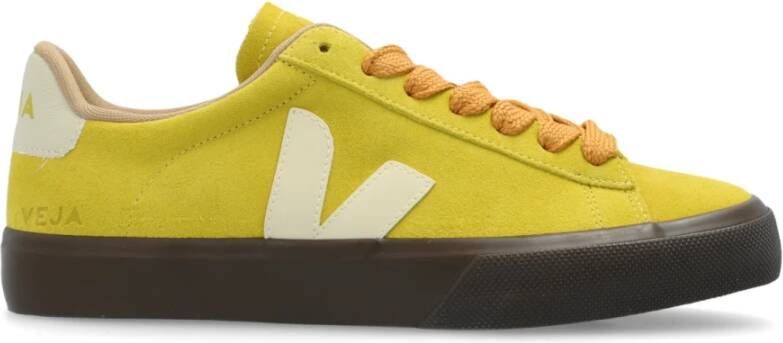 Veja Sportschoenen Campo Suede Green Dames