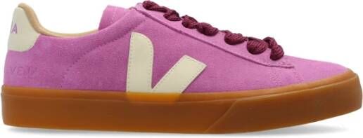 Veja Sportschoenen Campo Suede Purple Dames