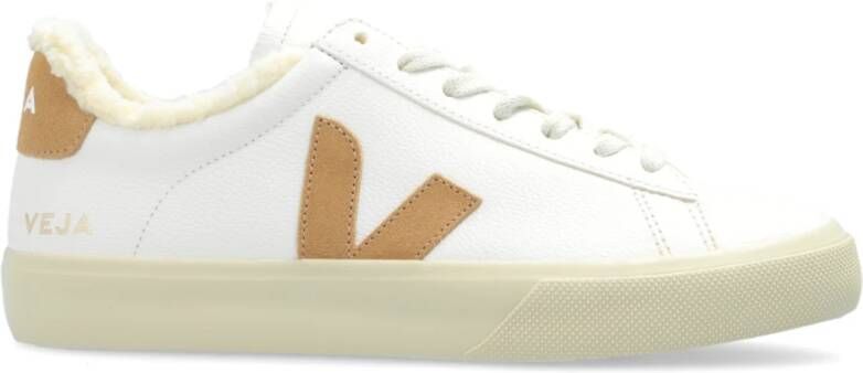 Veja Sportschoenen Campo Winter Chromefree leer White Dames