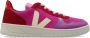 Veja Sportschoenen V-10 Suede Pink Dames - Thumbnail 2