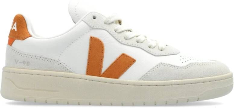 Veja Sportschoenen `V-90 O.t. Leather` White Dames