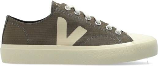 Veja Canvas Lage Sneakers Khaki Pierre Green Heren