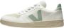 Veja Witte Vetersneakers met Blauwe V-Patch Wit Dames - Thumbnail 7