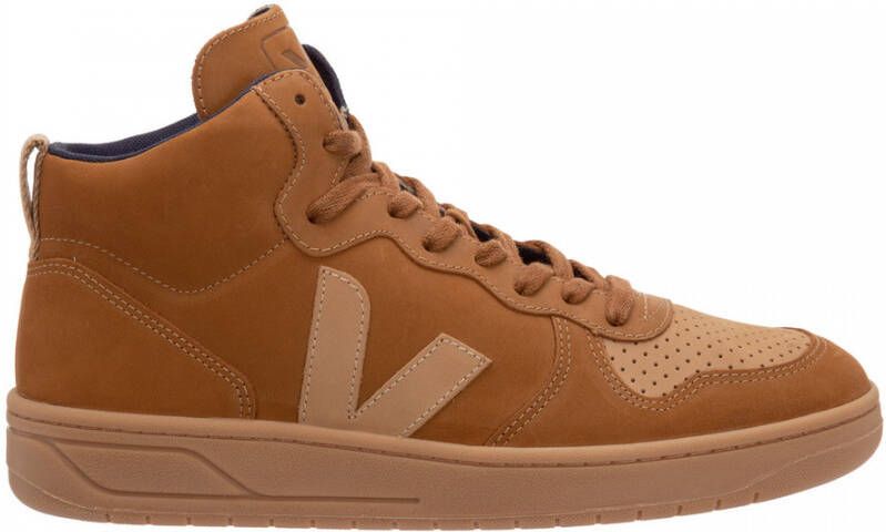 Veja Premium Nubuck Leren Herensneakers Bruin Heren